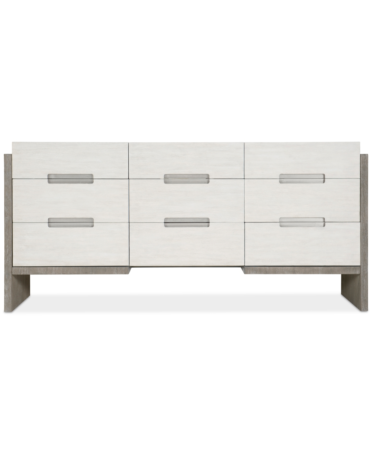Bernhardt Foundations Dresser In Grey And White