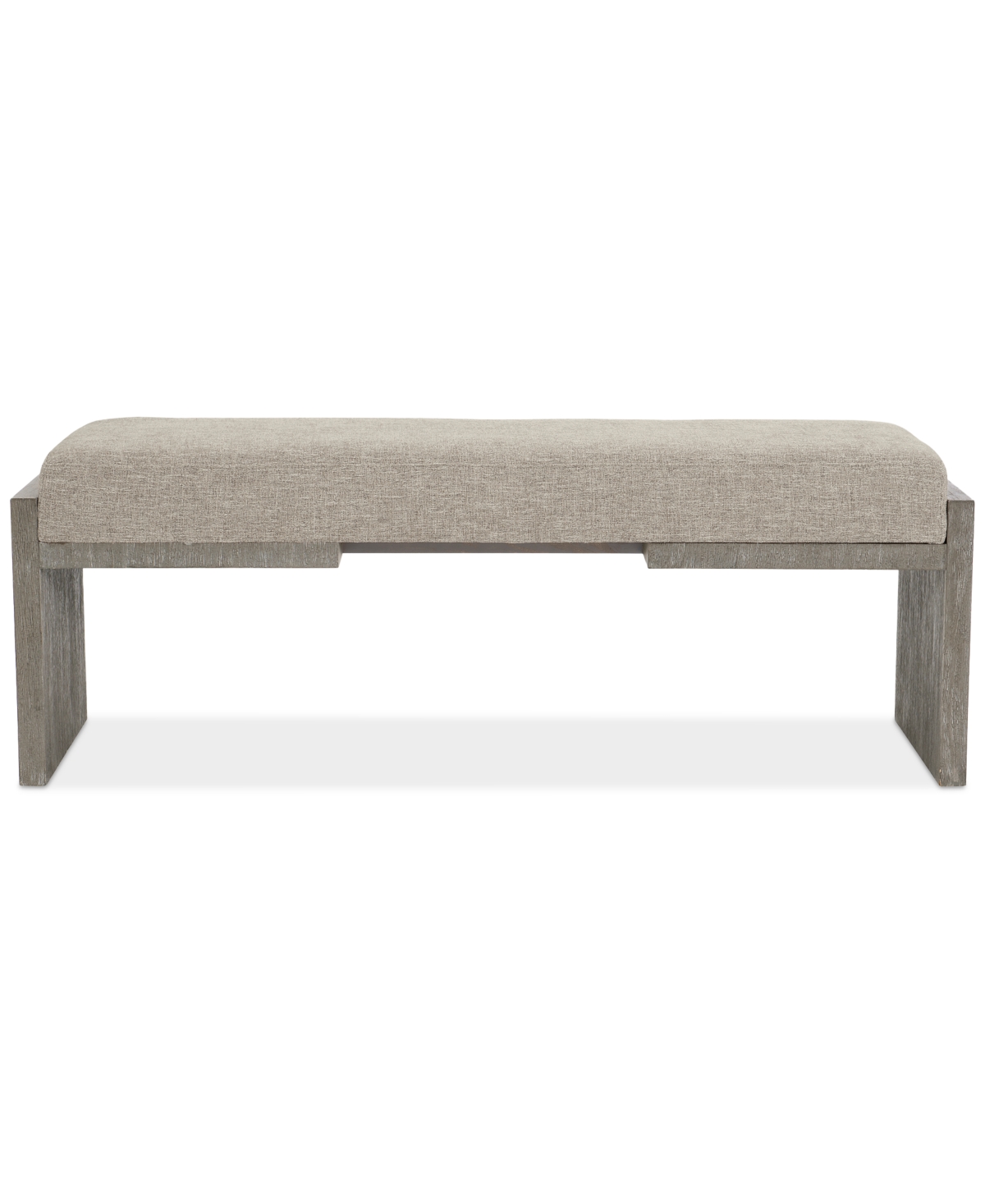 Bernhardt Foundations Bench In Grey