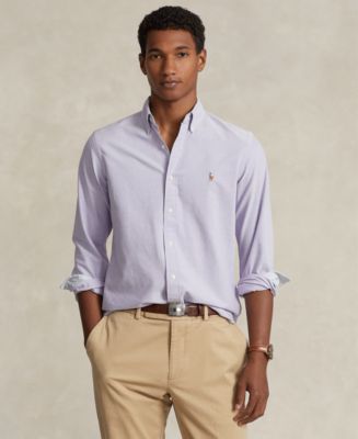 Polo Ralph Lauren Men's Classic-Fit Oxford Shirt - Macy's