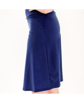 Women's Knee Length Swim Skort