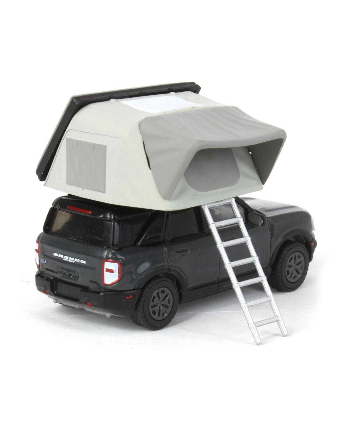 Greenlight 1/64 Bronco Sport with Rooftop Tent Great Outdoors Series 1 38010-f