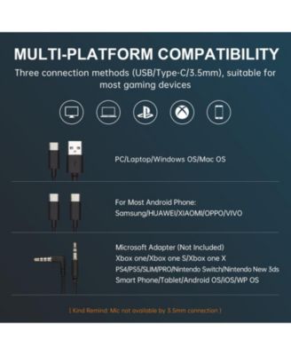 HECATE GX Hi-Res Gaming Headset for PS4/ PS5/ PC/Switch/Xbox Gamepad