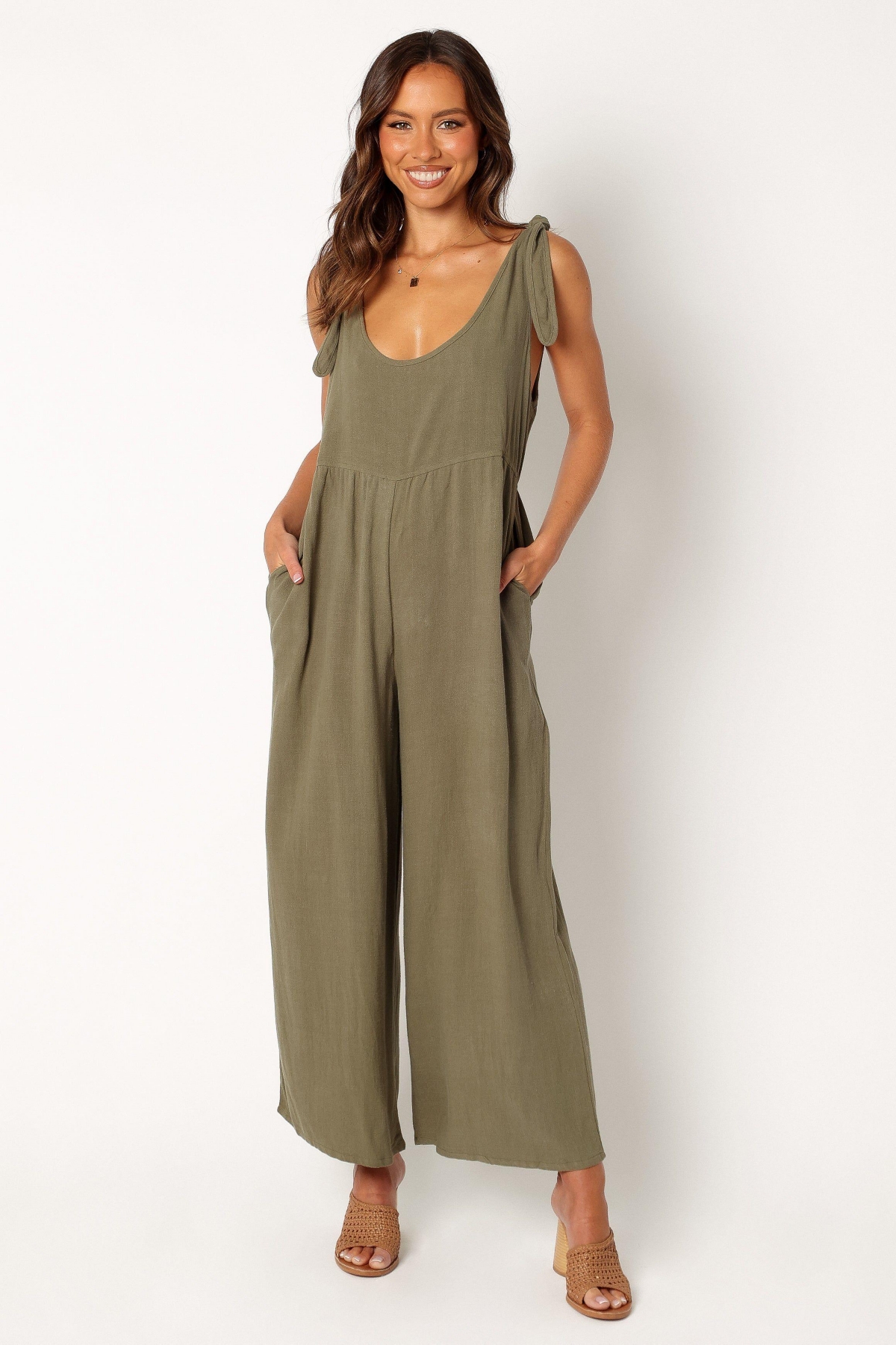 Petal and Pup Women's Ayla Linen Jumpsuit