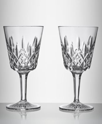 Lismore 9 Oz Goblets, Set of 2