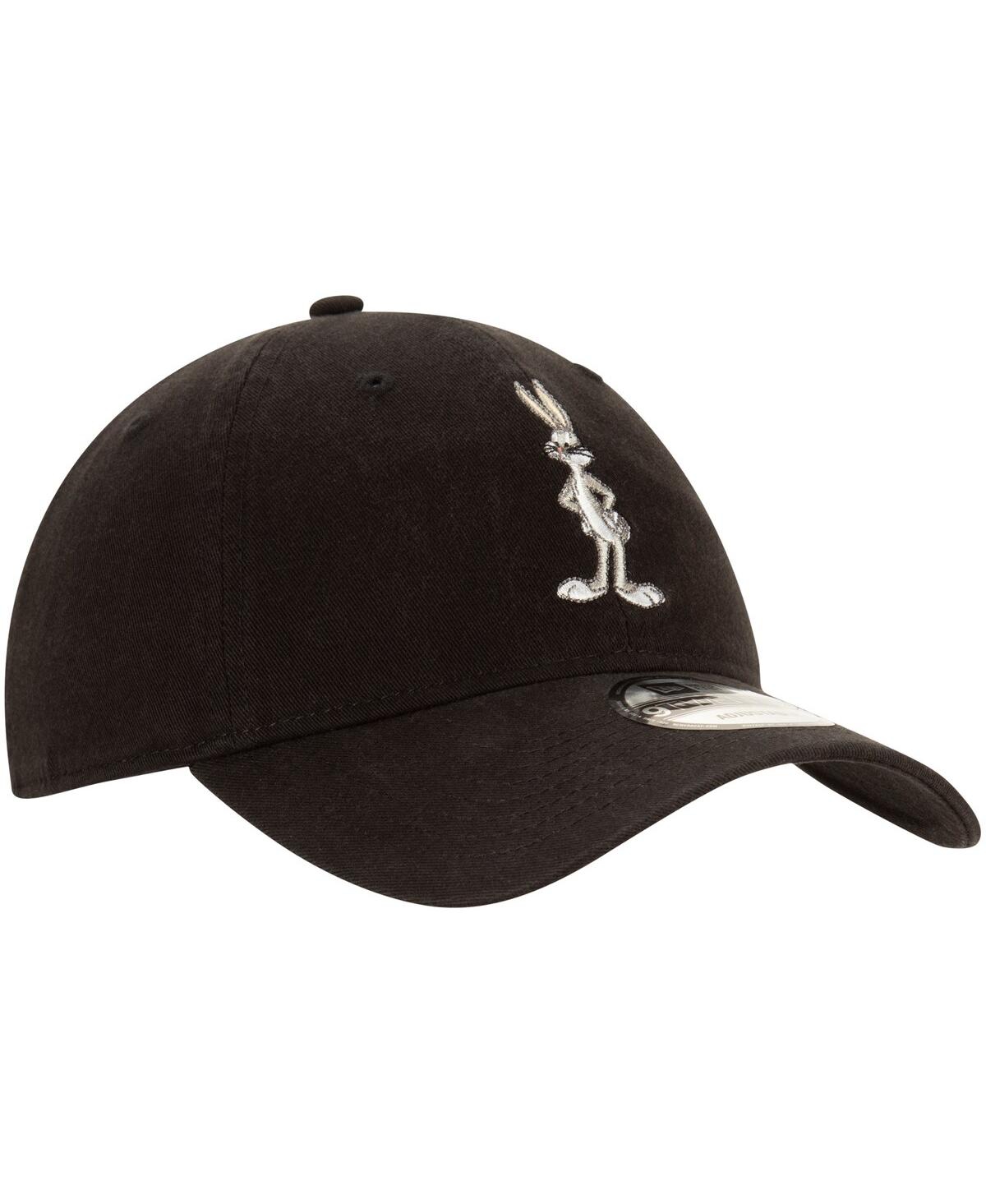 Men's New Era Bugs BunnyLooney Tunes 9TWENTY Adjustable Hat - Black