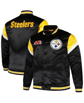 Big And Tall Satin Jackets Mitchell Ness Men's Black Phoenix Suns