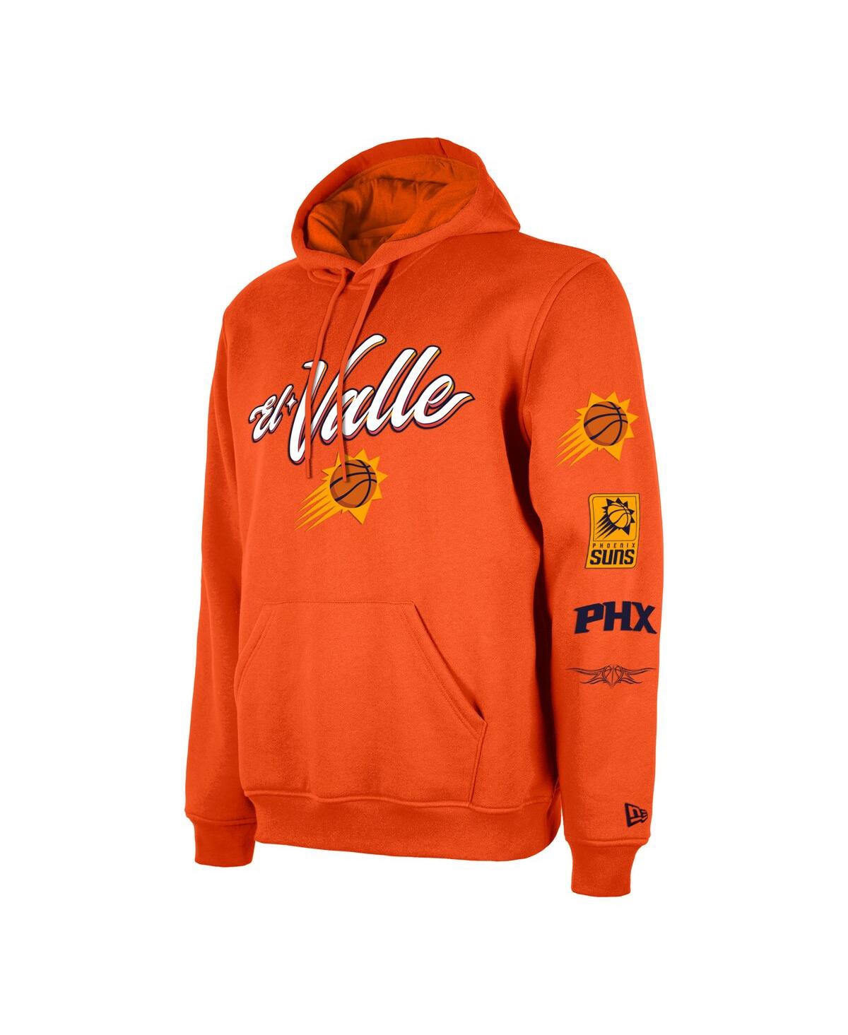 New Era Men's  Orange Phoenix Suns Big And Tall 2023/24 City Edition Jersey Pullover Hoodie In Orange