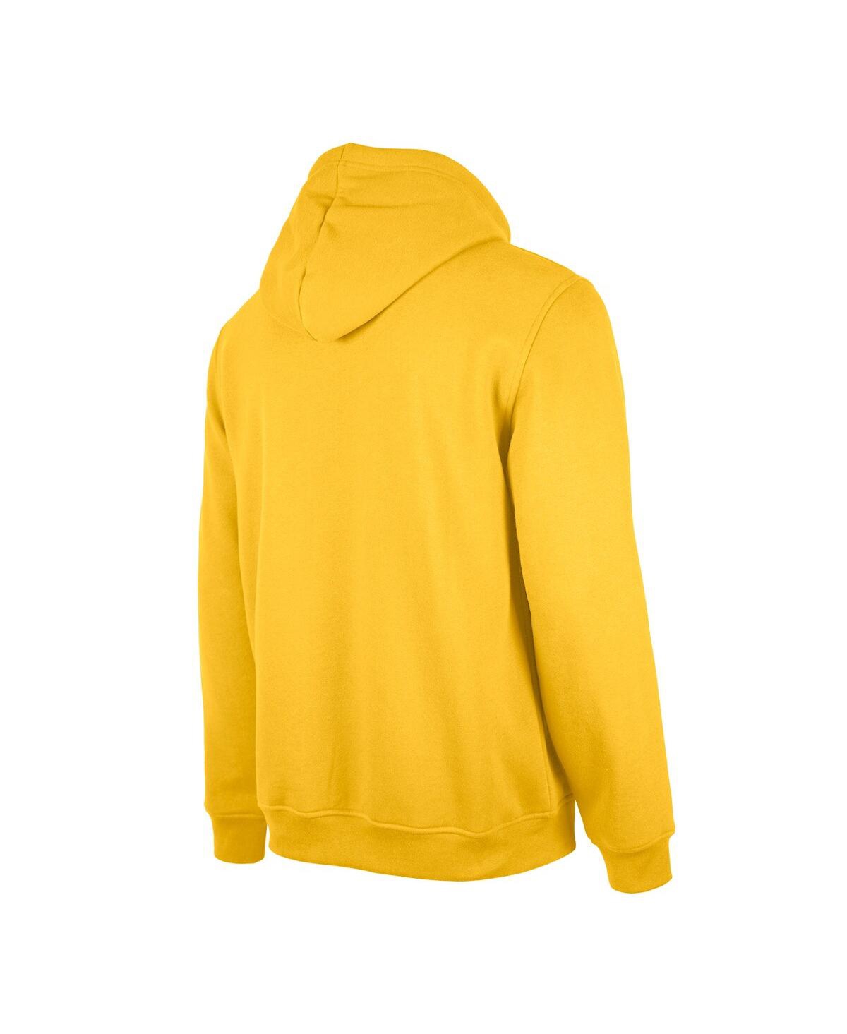 Men's New EraGolden State Warriors 2023/24 City Edition Pullover Hoodie - Yellow