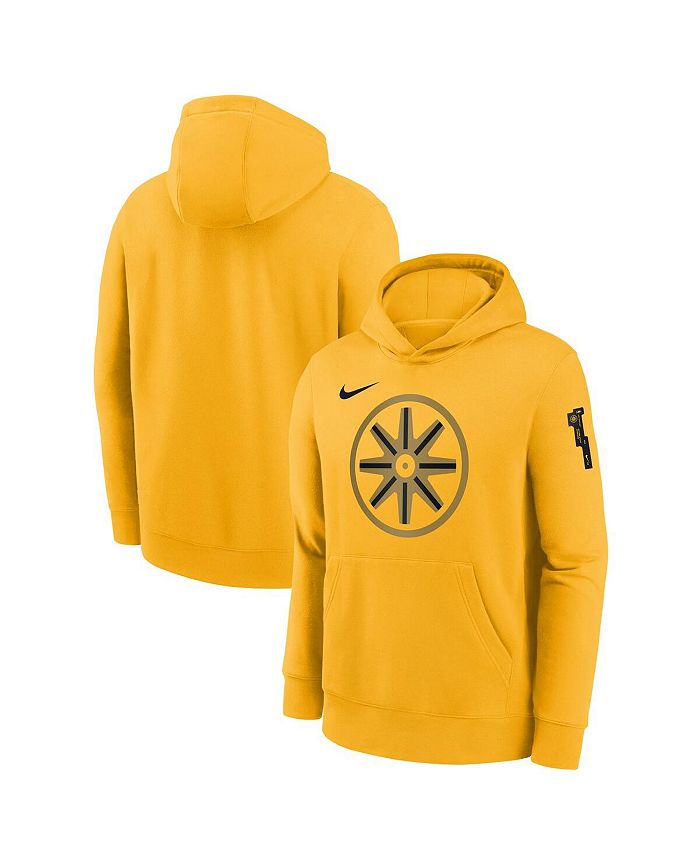 Boys yellow best sale nike hoodie