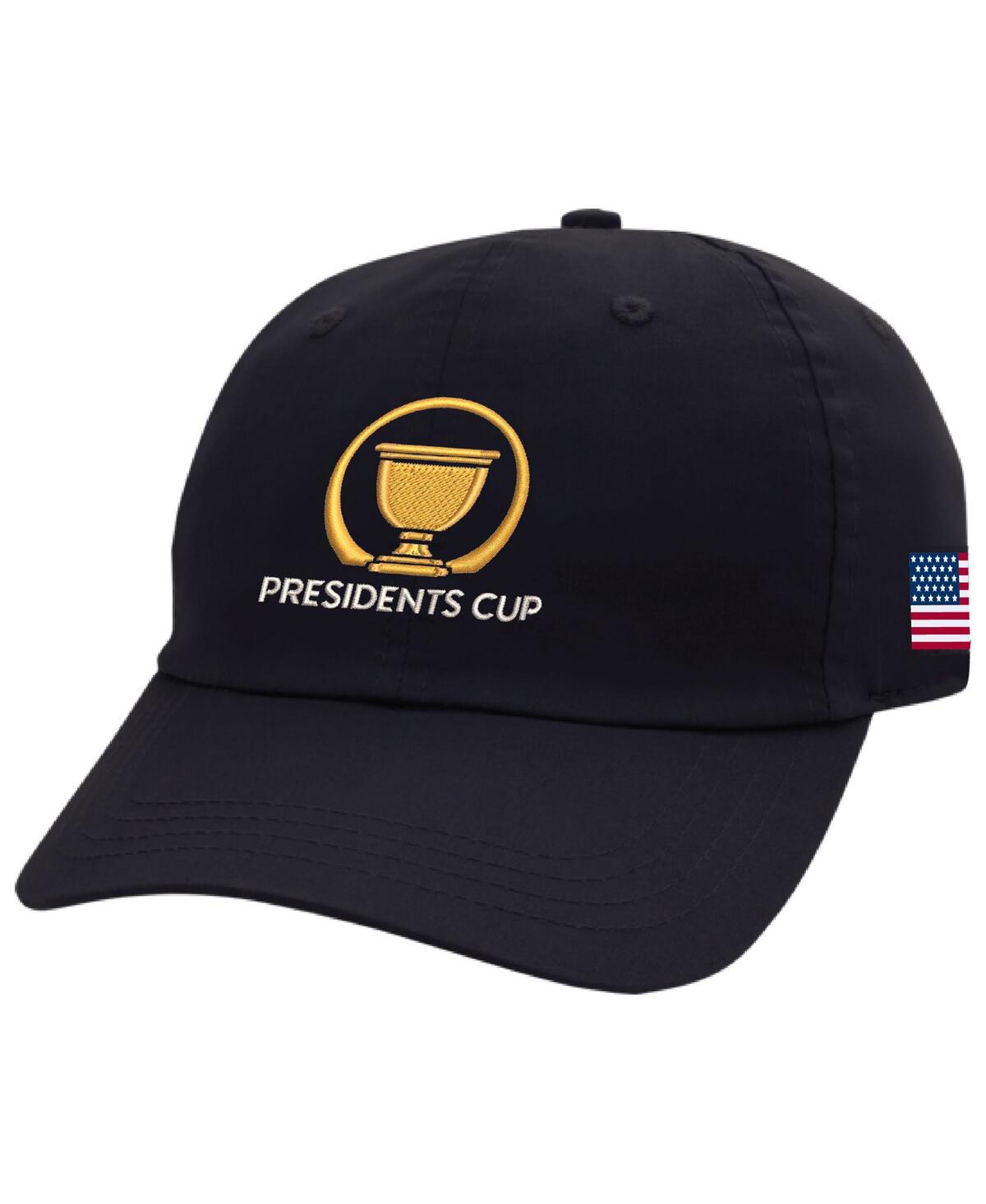 Men's and Women's Ahead Navy 2024 Presidents Cup Team Usa Shawmut Adjustable Hat - Navy
