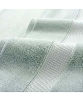 Aston & Arden Egyptian Cotton Luxury Washcloths (Pack of 6), 600GSM, Seven Color Options, Jacquard Dobby Border, 13x13