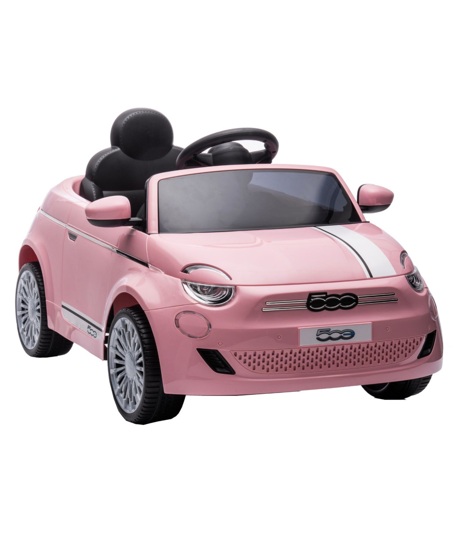 Детская игрушка Best Ride on Cars Fiat 500 12V Battery Remote Control Ride-On, 3–7 лет, цвет: Розовый — фото 6