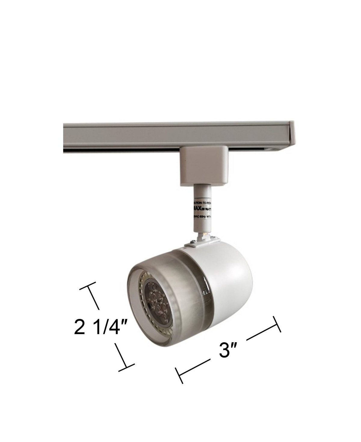 Pro Track Dylan8.5W Led Track Head for Halo System - White
