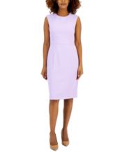 Macys womens purple dresses top