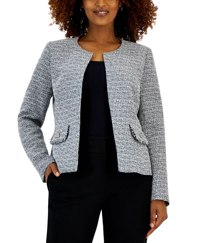 Kasper tweed new arrivals jacket