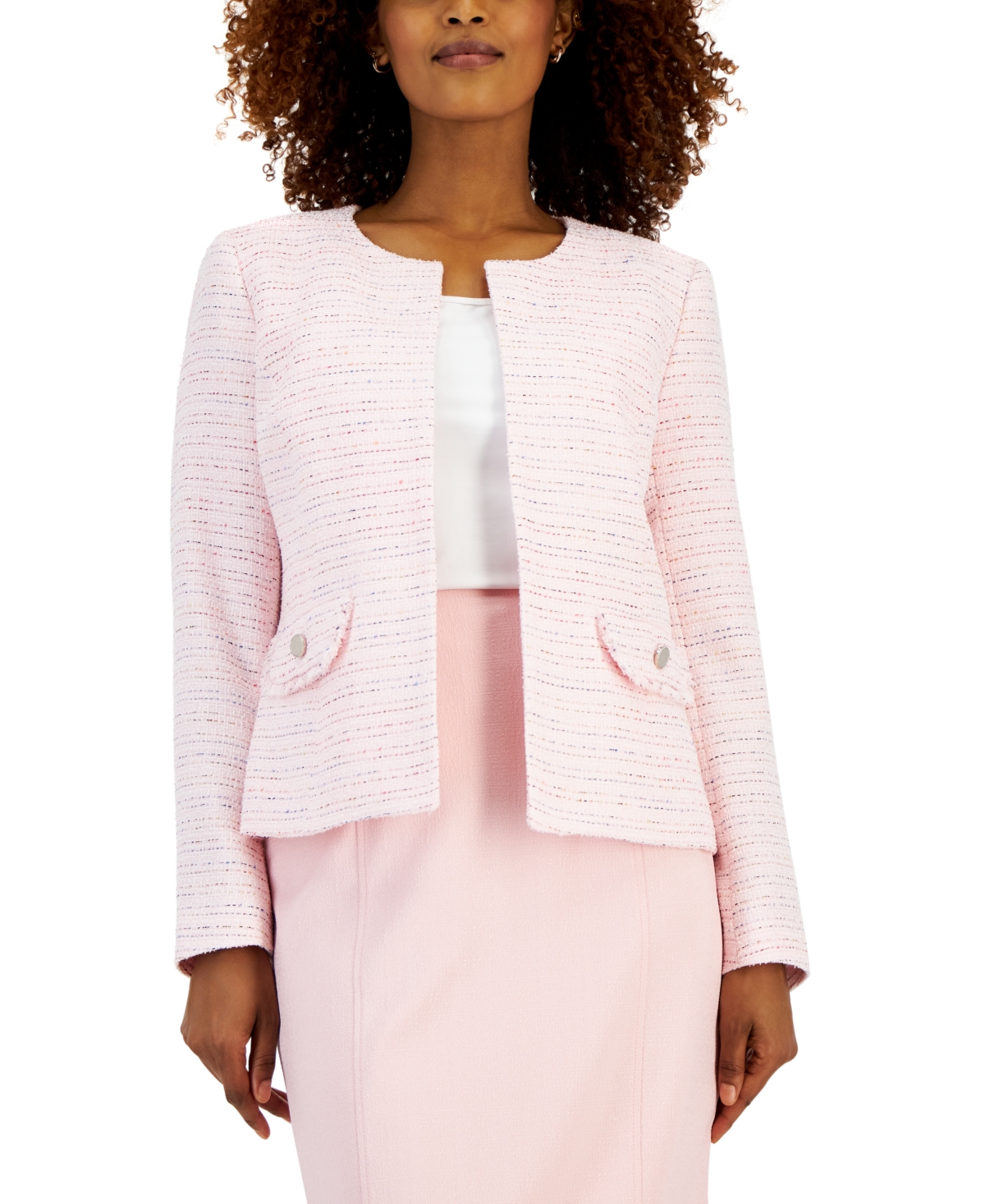 Kasper tutu pink jacket outlet