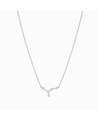 Constellation Necklace - 12 Zodiac Constellation - Silver - Silver - cancer 49$