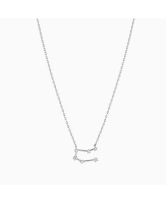 Constellation Necklace - 12 Zodiac Constellation - Silver - Silver - gemini 49$