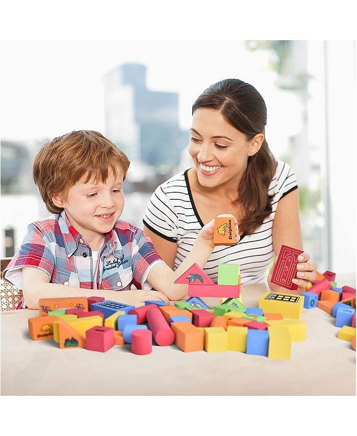 Fun Little Toys Foam Building Blocks for Kids (108pcs) Macy's