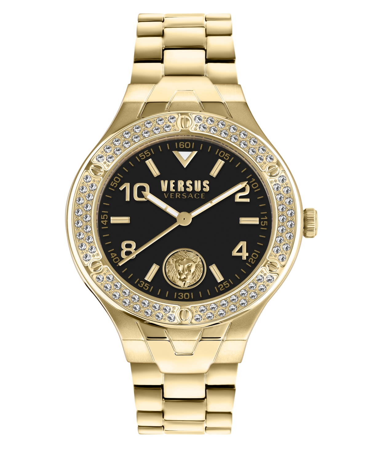 Women's Vittoria Three Hand Gold-Tone Stainless Steel Watch 38mm - Gold