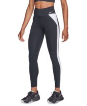 Nike Women's Dri-Fit One Mid Rise Camo Leggings (Thunder Blue/White, Small)  