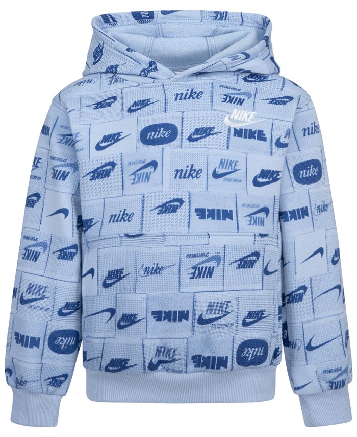 mens nike all over print hoodie