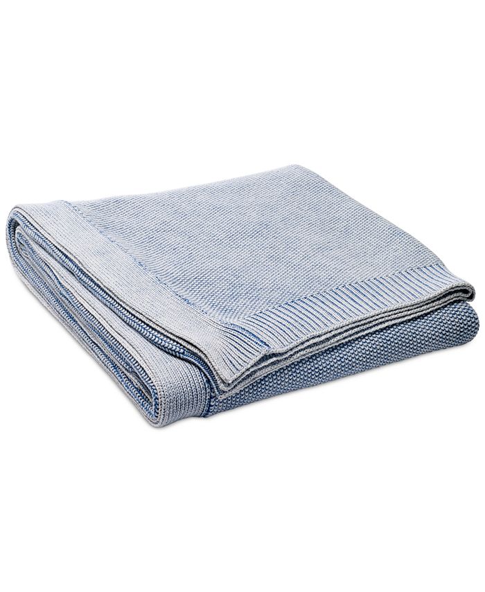 Ralph Lauren Indigo Montauk Full Queen Bed Blanket Macy s