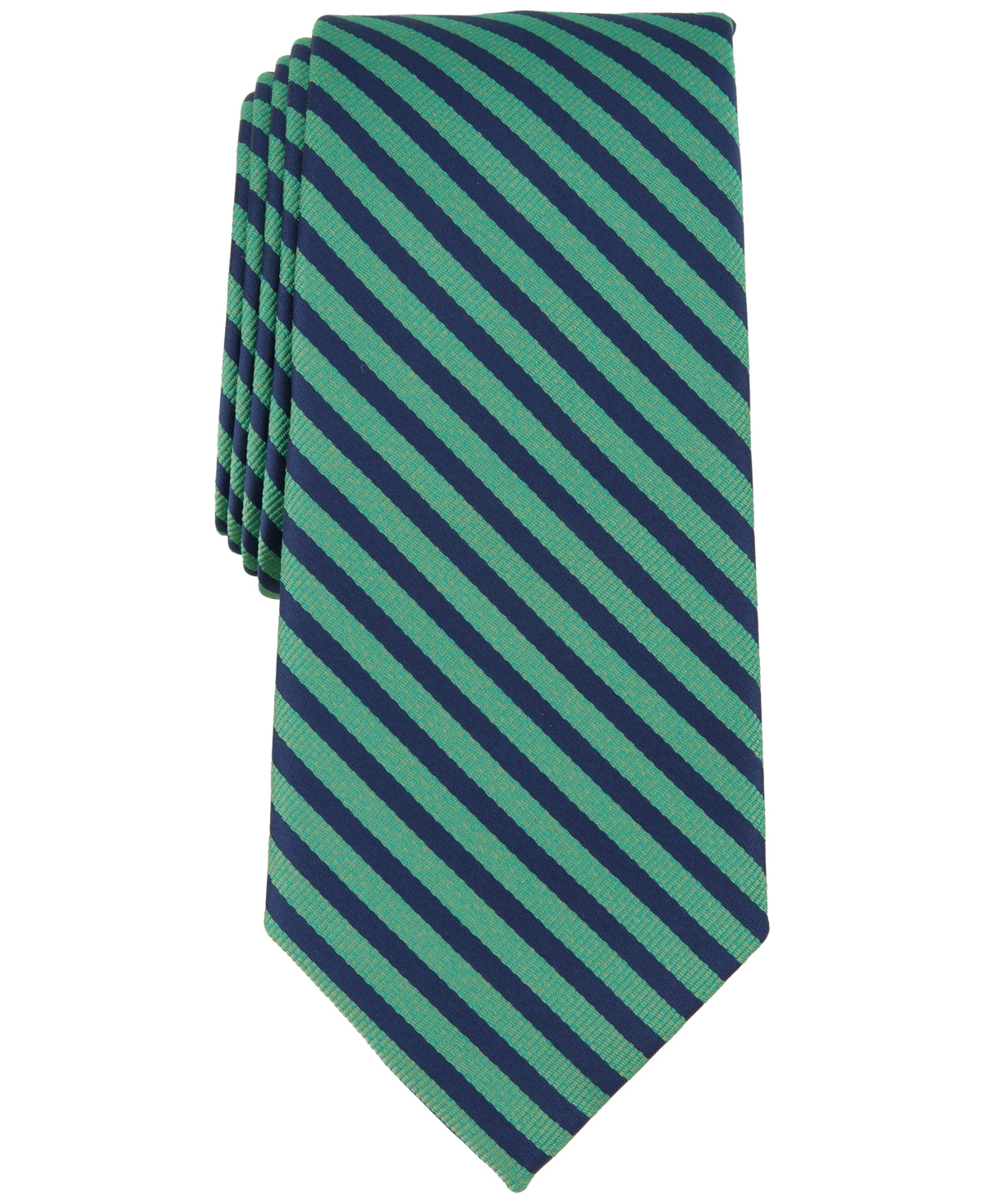 Nautica Men's Yachting Stripe Tie In Green