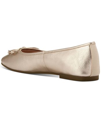 Cole haan discount gold flats