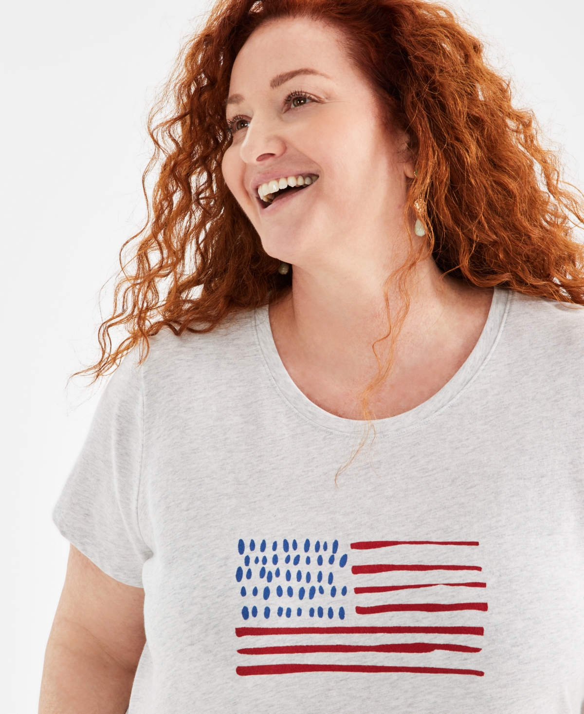 Style & Co Plus Size Graphic T-Shirt, Created for Macy's
