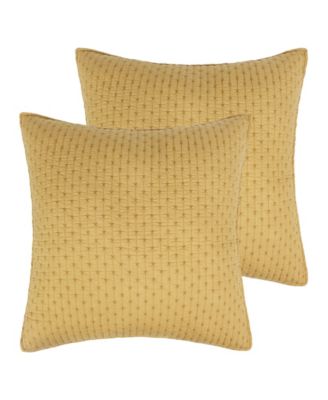 Cross Stitch Stitching 2-Pc. Sham Set, European