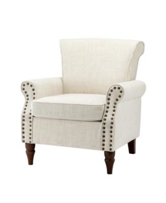 Mooresville Upholstered Armchair with Solid Wood Legs