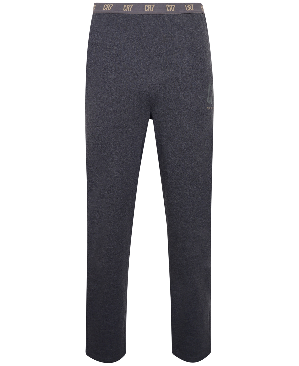 CR7 Men's 100% Cotton Loungewear Pants Set - Dark Gray