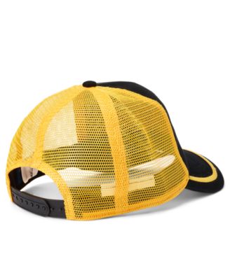 Polo Ralph Lauren Men's Racing-Patch Twill Trucker Cap - Macy's