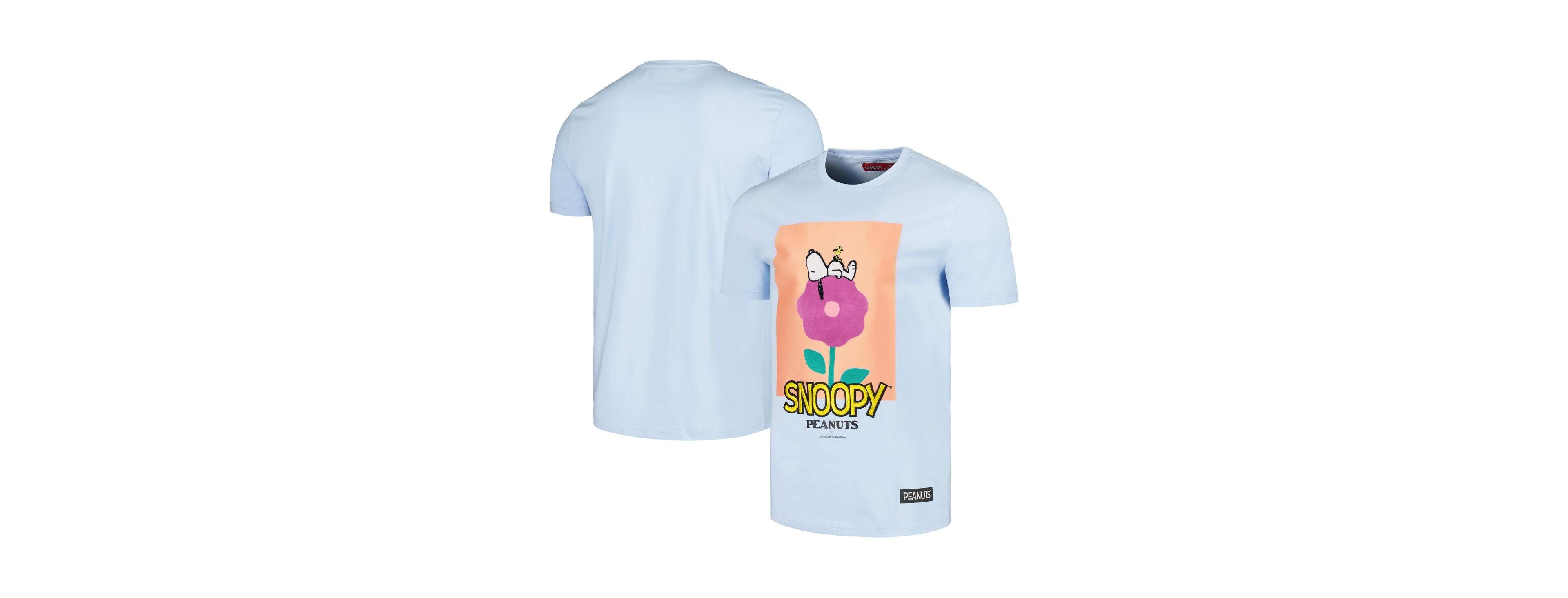 Men's and Women's Freeze Max Blue Peanuts T-shirt