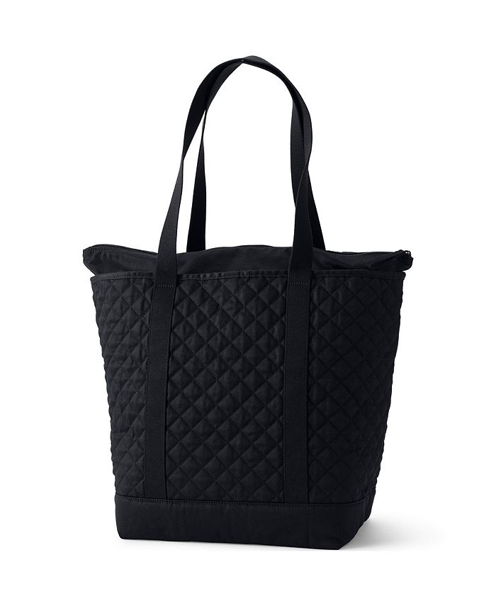 Lands' End Large Classic Quilted Tote Bag Macy's