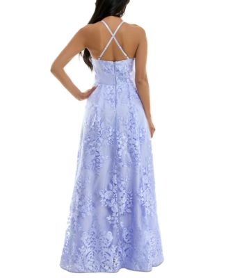 bcx blue dress BCX Dress Womens Blue Stretch Cut Out Bow-back Sleeveless V Neck Short Cocktail Body Con Dress Juniors XXS