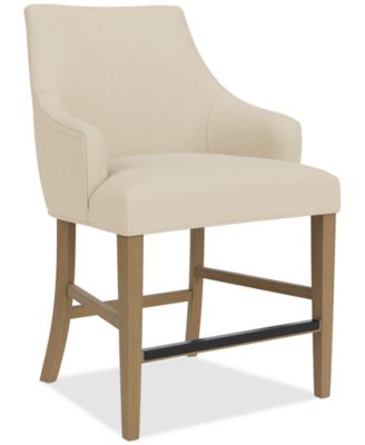 7pc Counter Height Dining Set (Davie Table & 6 Nelin Stools)