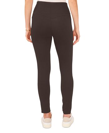 Two By Vince Camuto Seamed Back Leggings In Espresso