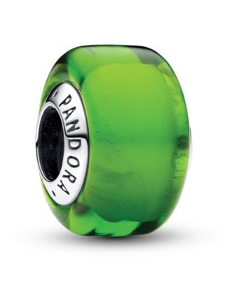 Sterling Silver with Murano Glass Charm