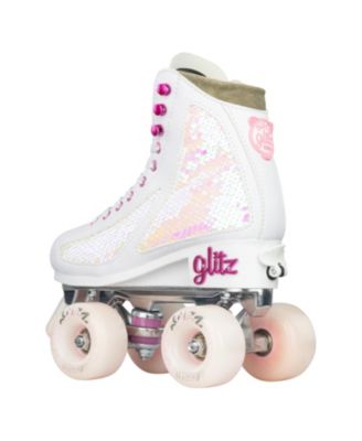 Glitz Adjustable Roller Skates For Women And Girls - Size Adjustable To Fit 4 Sizes