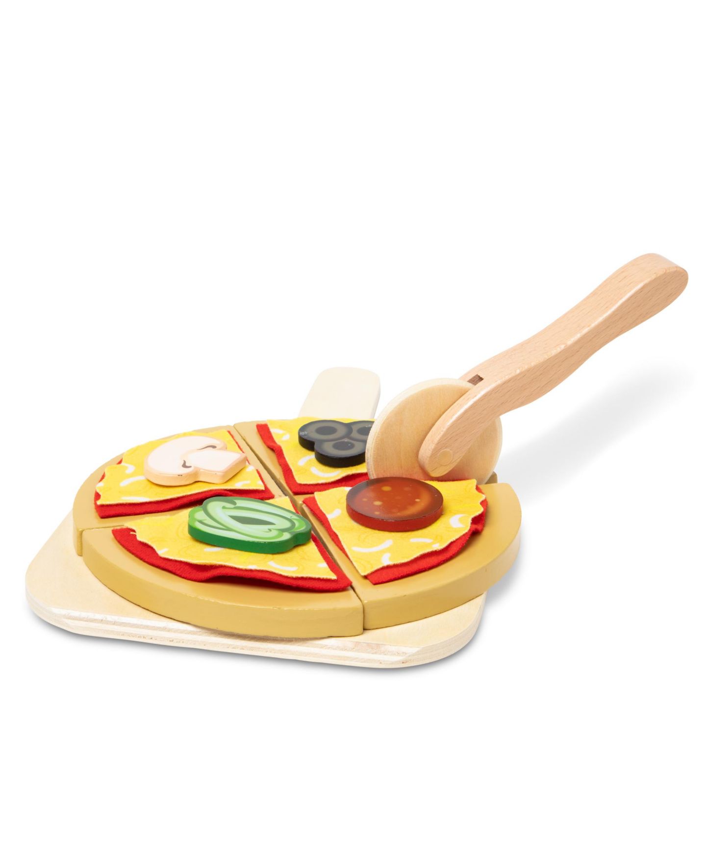 Детские игрушки Melissa and Doug Top & Bake 41-Piece Pizza Play Set, Ages 3+ — фото 4