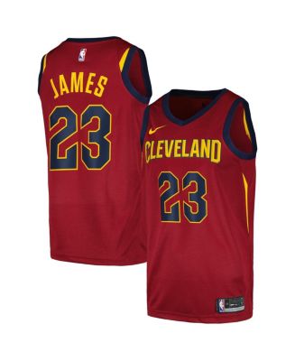 Men s Nike LeBron James Wine Cleveland Cavaliers Swingman Player Jersey Icon Edition Macy s