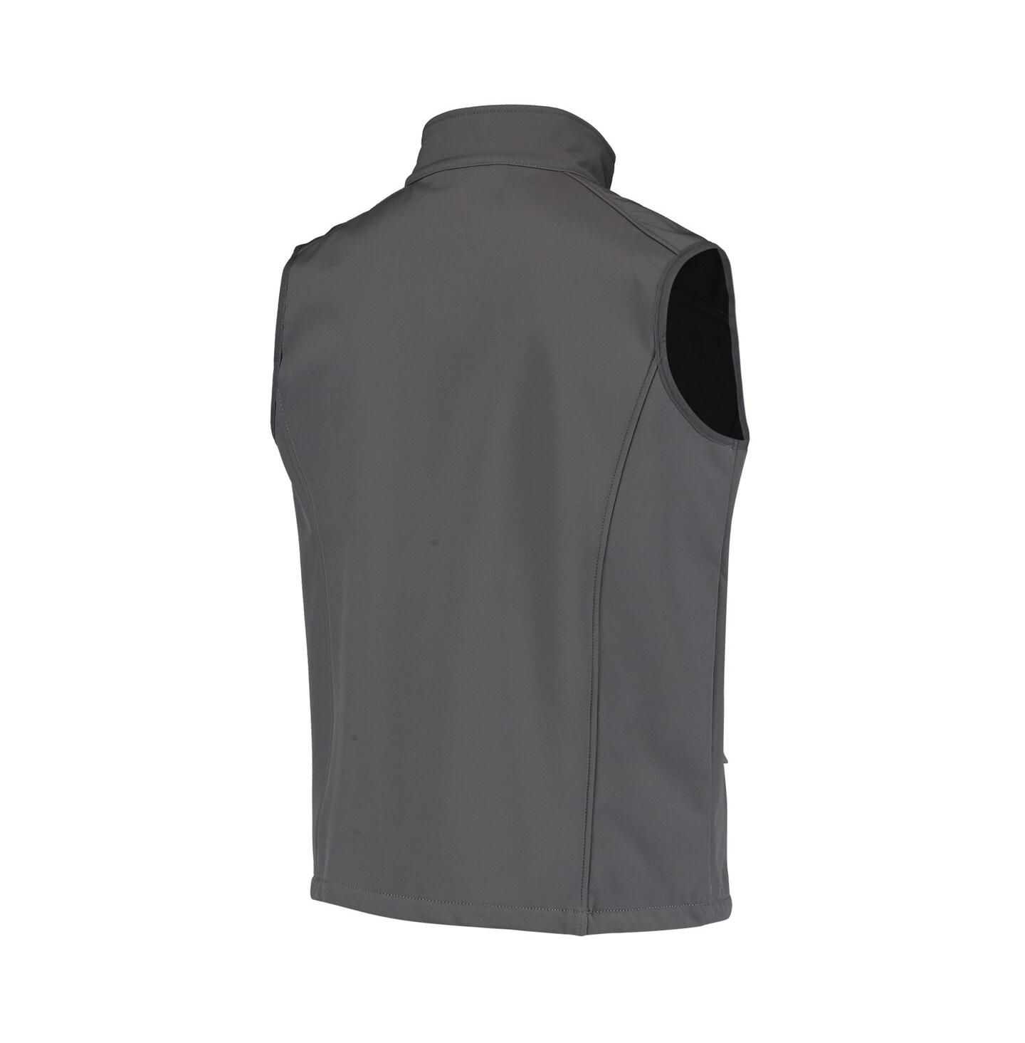 Мужской жилет Dunbrooke Charcoal Cleveland Browns Circle Archer Softshell Full-Zip Vest — фото 4