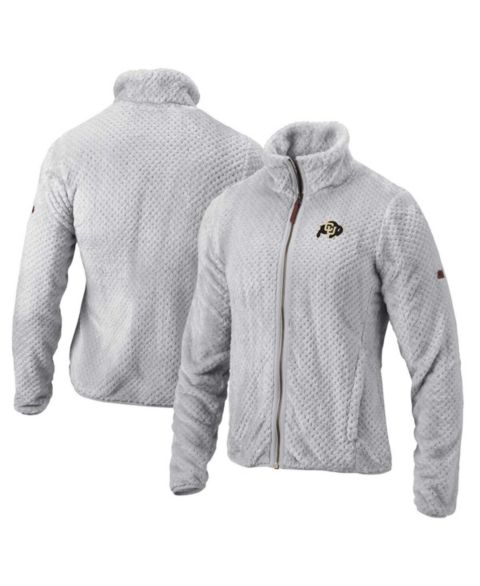 Женские куртки Columbia Women's Gray Colorado Buffaloes Fire Side II&nbsp;Full-Zip Jacket