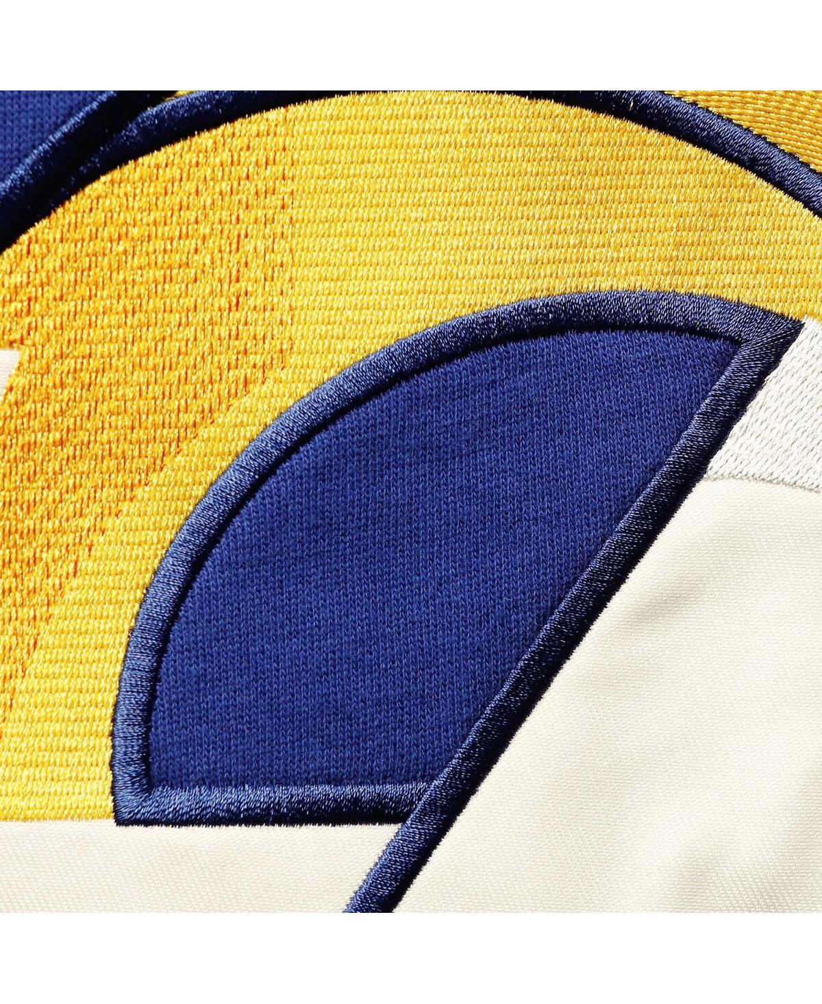 Men's '47 BrandLos Angeles Rams Lacer V-Neck Pullover Hoodie - Royal