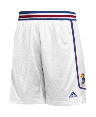 Men's White Kansas Jayhawks Swingman Replica Basketball Shorts