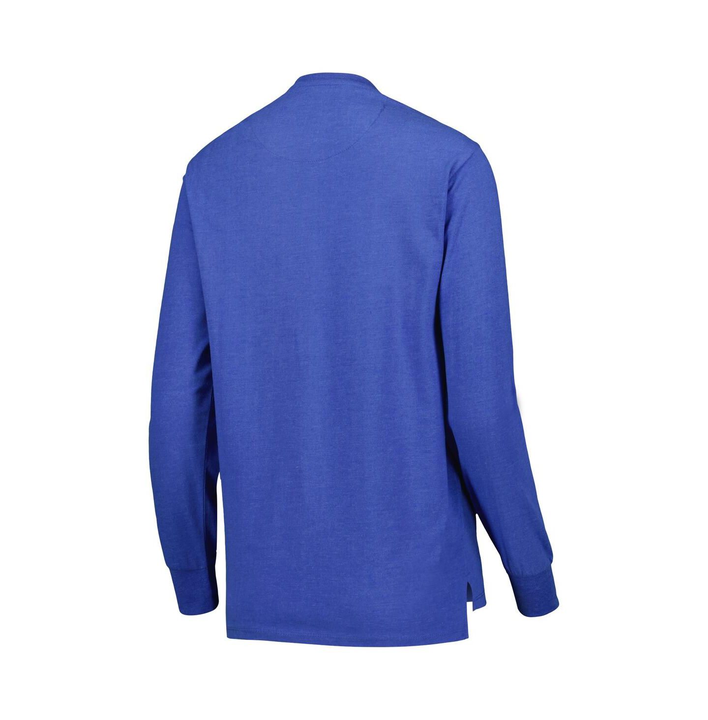 Женская футболка Pressbox Royal Kentucky Wildcats Two-Hit Canyon Long Sleeve — фото 3