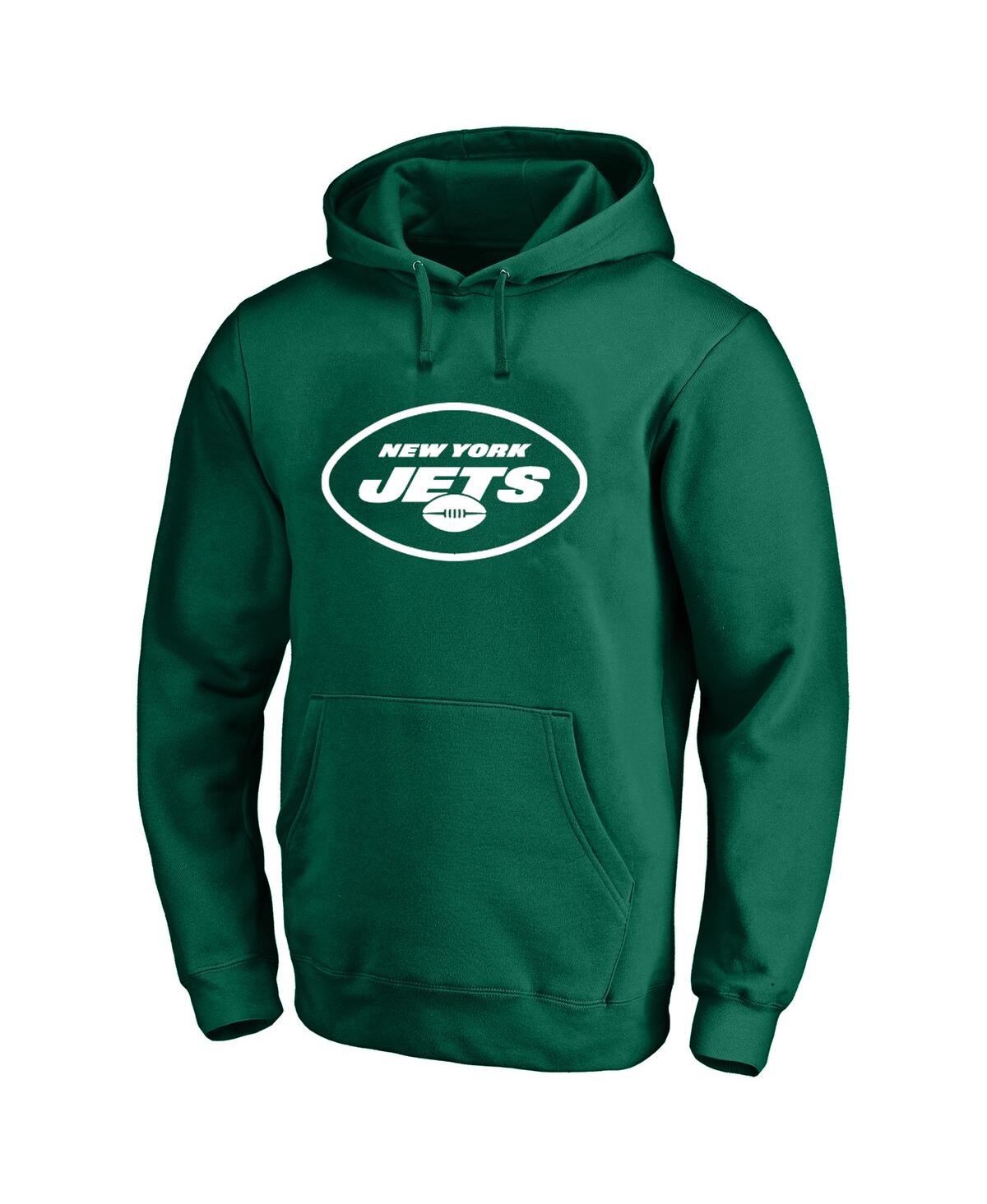 Men's Fanatics Aaron RodgersNew York Jets Big and Tall Fleece Name and Number Pullover Hoodie - Green