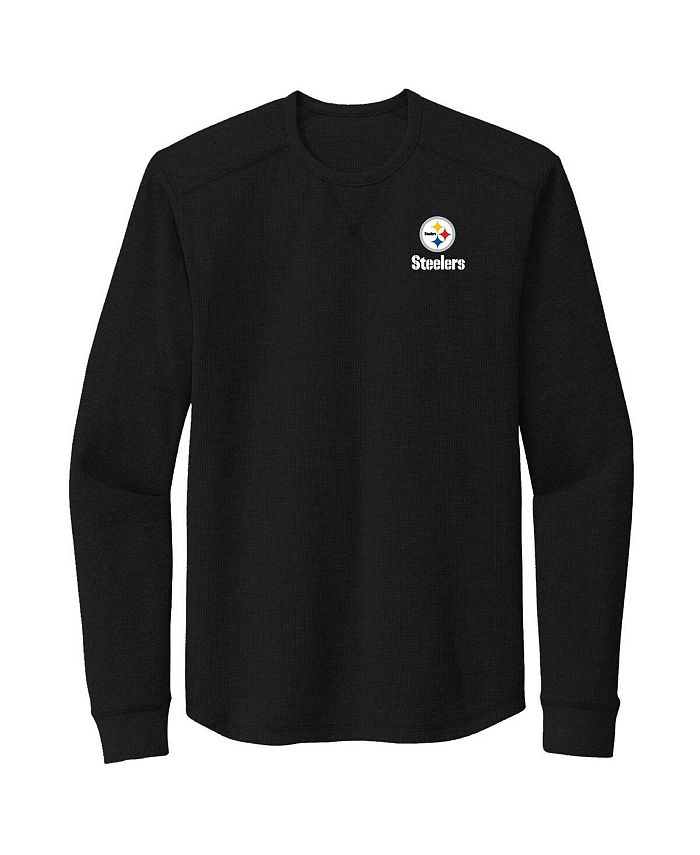 Dunbrooke Men's Black Pittsburgh Steelers Cavalier Long Sleeve T-shirt ...
